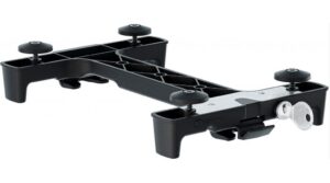 Adaptateur de porte-bagages Racktime Snap-It 2.0, taille unique, avec pieds et verrouillable