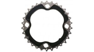 Plato Shimano SLX FC-M672 2/3x10 4 brazos 96 BCD 30 dientes AN negro