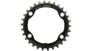 Plato Shimano SLX SM-CRM70 1x11 para FC-M7000-1 4 brazos 96 BCD 30 dientes negro