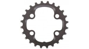 Plato Shimano Deore XT FC-M8000 2x11, 4 brazos, 64 BCD, 24 dientes BB