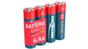 Ansmann-batterijen, type AALR6 / Mignon, lange levensduur, 4 stuks in blisterverpakking