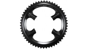 Plato Shimano Dura-Ace FC-R9200 de 12 velocidades, 54 dientes, negro