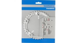 Plato Shimano Sora FC-3403, 9 velocidades, 5 brazos, BCD 130, 39 dientes, plateado