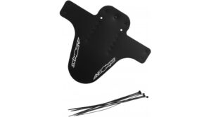 Azonic Splatter Fender Spatbord Logo zwart/wit