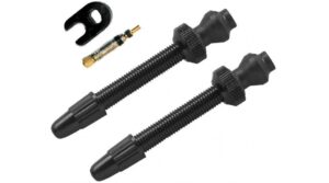 Barbieri Tubelessventil-Set Alu SV 60mm schwarz