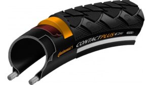 Continental Contact Plus 28" clincherband 42-635 (28x1 1/2) ECO50 zwart/zwart Reflex