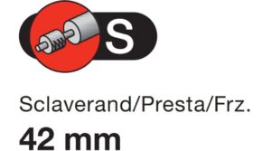 Continental MTB binnenband voor 27,5" S42 47/62-584 (27,5x1,75-2,50) Frans ventiel 42 mm