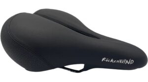Sillín P&P Rückenwind 210 mm negro