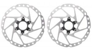 Disque de frein Shimano SM-RT64 Centerlock 203 mm cannelures externes (lot de 2)